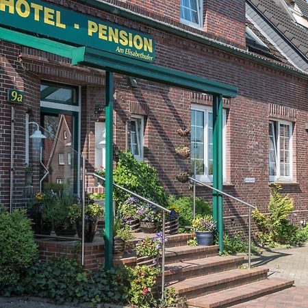 Hotel Am Elisabethufer Jever Bagian luar foto
